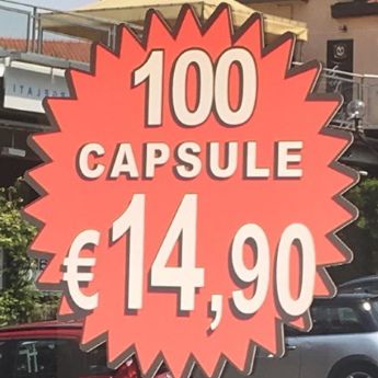 Cialde e capsule, a basso prezzo